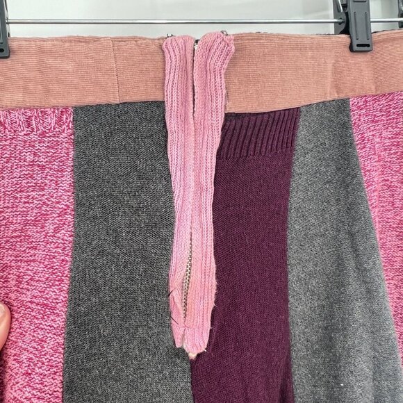 Katwise Inspired Circle Skirt Swing Flare Wool Velvet‎ Hippie Boho Size M - Picture 7 of 9